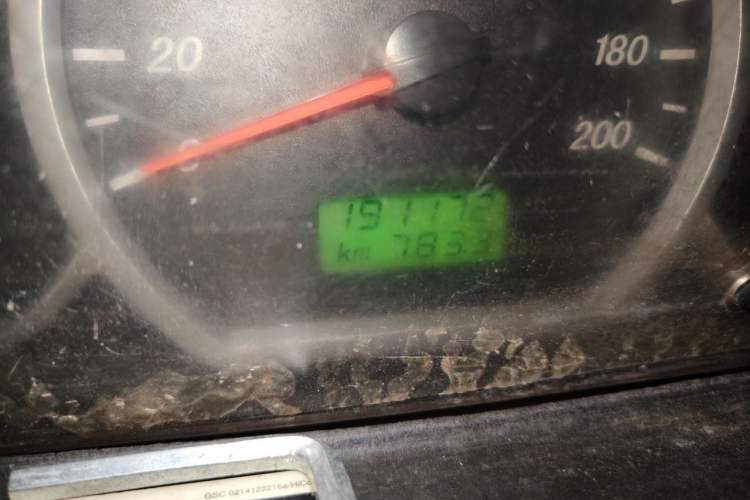 Used Wuling Hongguang 2010 1.4L Standard Version Odometer Close Up