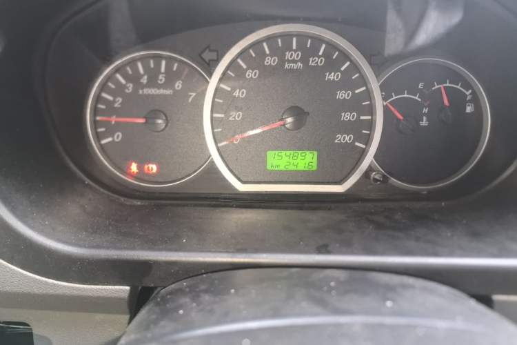 Used Wuling Hongguang 2010 1.2L Base Version China IV Standard Odometer Close Up