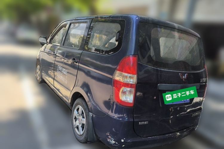 Used Wuling Hongguang 2010 1.2L Base Version China IV Standard Rear Left 45 Deg