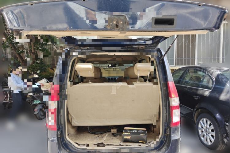 Used Wuling Hongguang 2010 1.4L Luxury Model Trunk