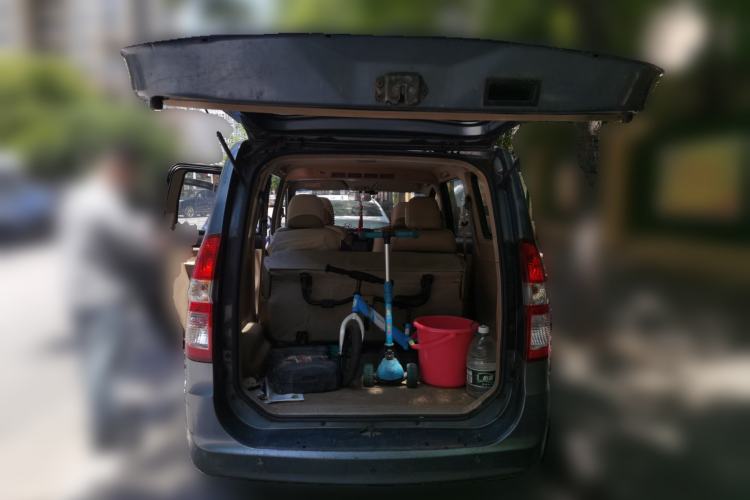 Used Wuling Hongguang 2010 1.4L Luxury Model Trunk