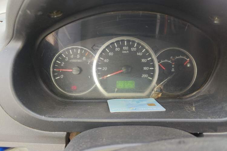 Used Wuling Hongguang 2010 1.2L Base Version China IV Standard Odometer Close Up