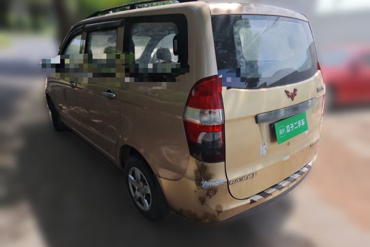 Used Wuling Hongguang 2010 1.2L Base Version China IV Standard Rear Left 45 Deg