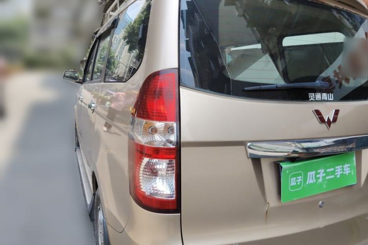 Used Wuling Hongguang 2010 1.4L Luxury Model Rear Left 45 Deg