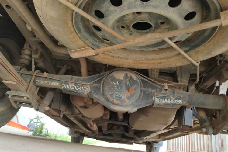 Used Wuling Hongguang 2010 1.2L Base Version China IV Standard Chassis Rear