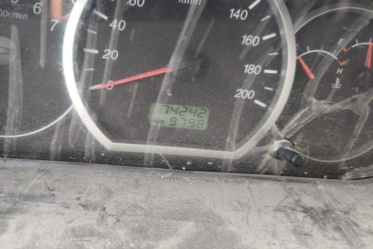 Used Wuling Hongguang 2010 1.2L Base Version China IV Standard Odometer Close Up