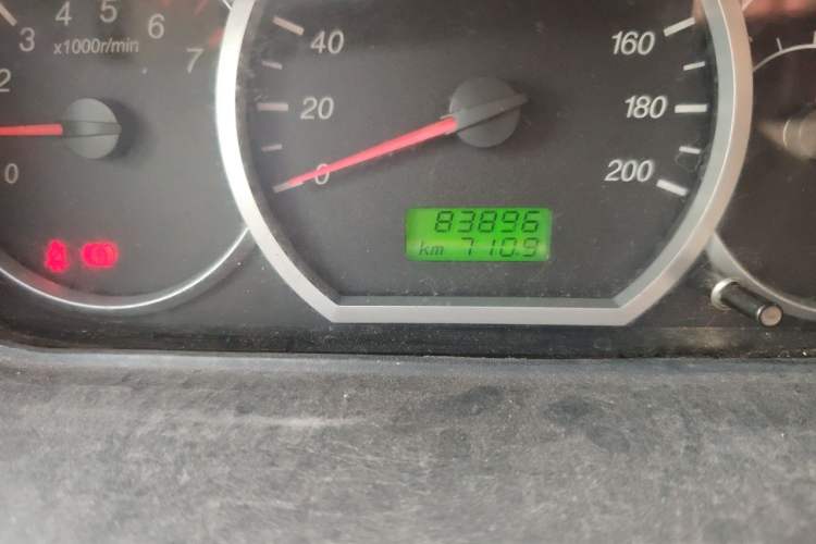 Used Wuling Hongguang 2010 1.2L Standard Version China IV Odometer Close Up