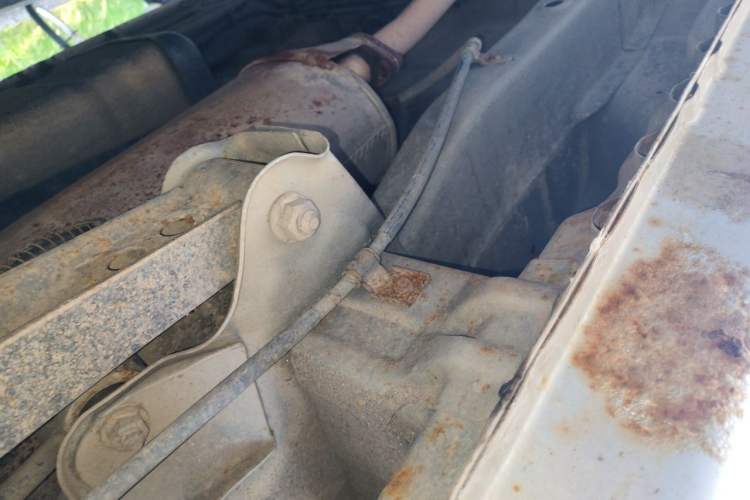 Used Wuling Hongguang 2010 1.4L Luxury Model Chassis Rear Left