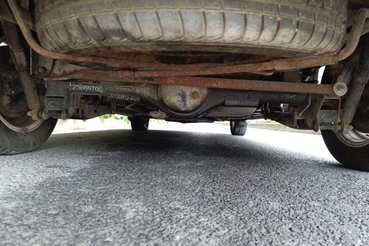 Used Wuling Hongguang 2010 1.2L Comfort Edition China IV Chassis Rear