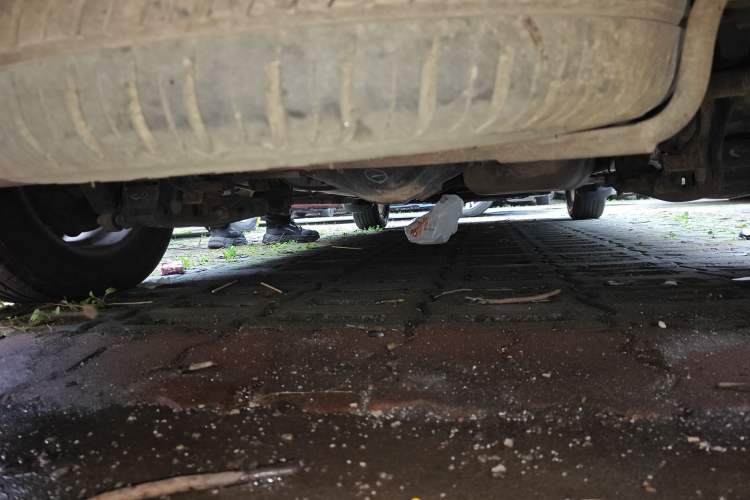 Used Wuling Hongguang 2010 1.4L Comfort Version Chassis Rear