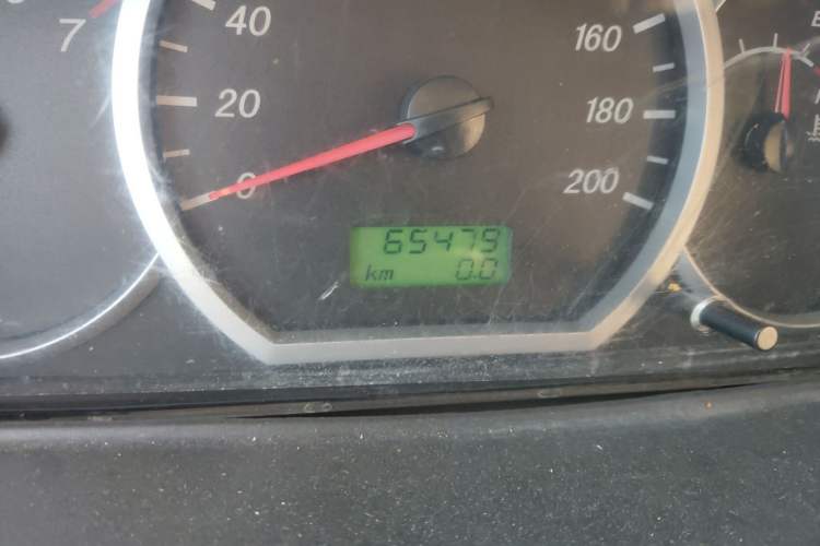 Used Wuling Hongguang 2010 1.4L Standard Version Odometer Close Up