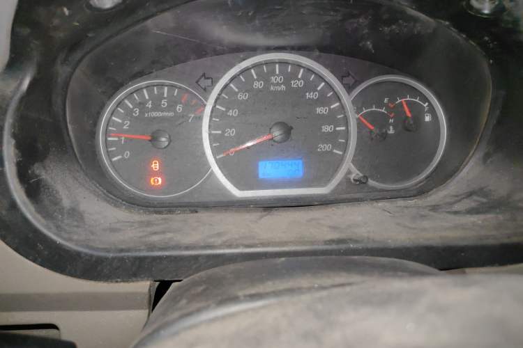 Used Wuling Hongguang 2010 1.2L Practical Version China IV Odometer Close Up