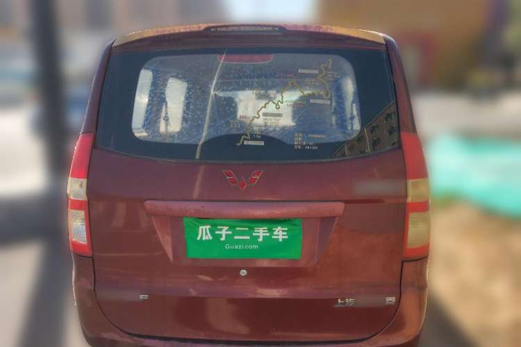 Used Wuling Hongguang 2010 1.4L Standard Version Rear