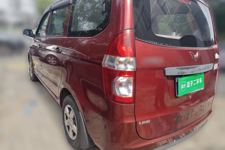 Used Wuling Hongguang 2010 1.2L Base Version China IV Standard Rear Left 45 Deg