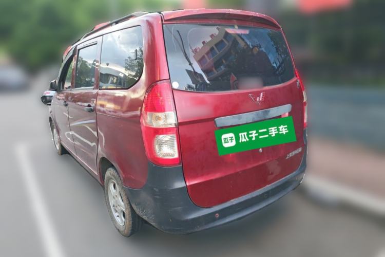 Used Wuling Hongguang 2010 1.2L Base Version China IV Standard Rear Left 45 Deg