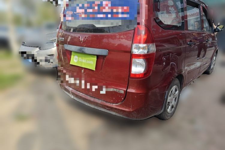 Used Wuling Hongguang 2010 1.2L Practical Version China IV Rear Right 45 Deg