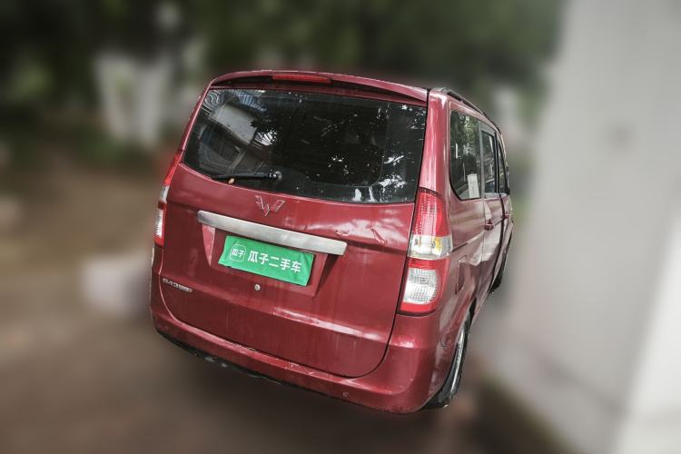 Used Wuling Hongguang 2010 1.4L Luxury Model Rear Right 45 Deg