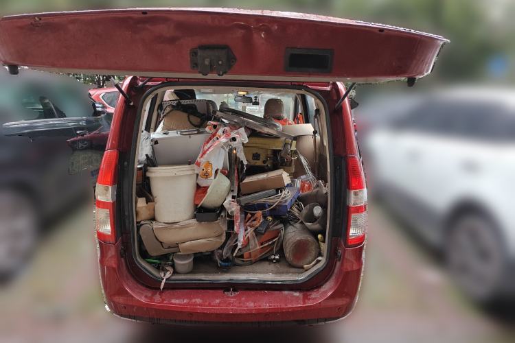 Used Wuling Hongguang 2010 1.4L Comfort Version Trunk