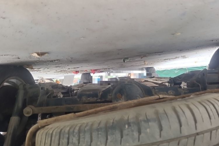 Used Wuling Hongguang 2010 1.4L Practical Version Chassis Rear
