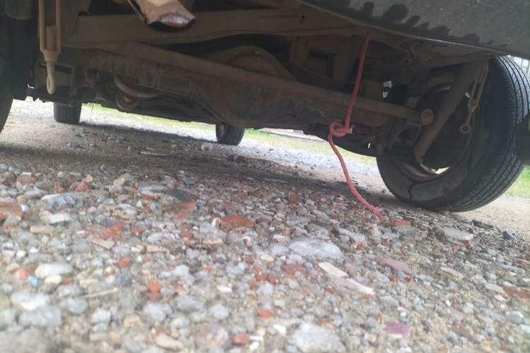 Used Wuling Hongguang 2010 1.4L Standard Version Chassis Rear