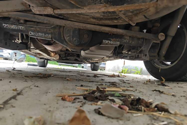 Used Wuling Hongguang 2010 1.2L Base Version China IV Standard Chassis Rear