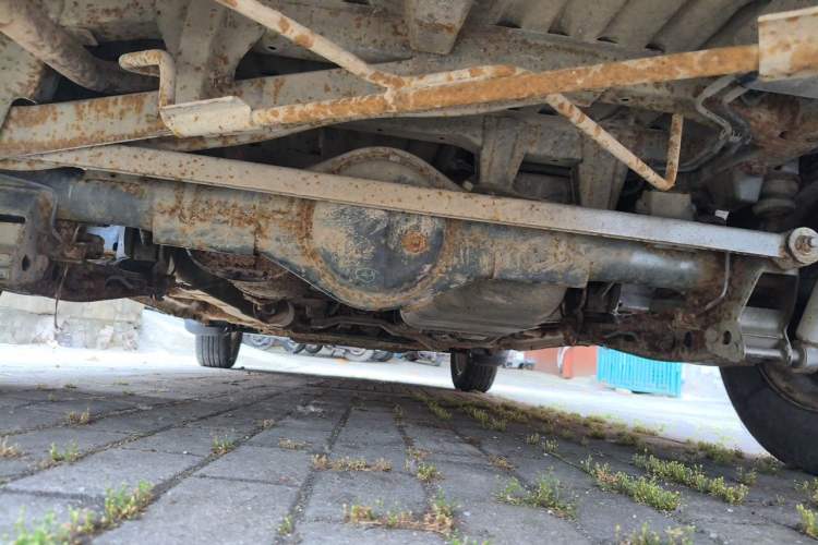 Used Wuling Hongguang 2010 1.4L Luxury Model Chassis Rear