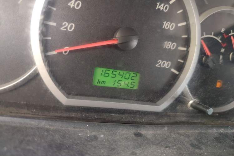 Used Wuling Hongguang 2010 1.2L Practical Version China IV Odometer Close Up