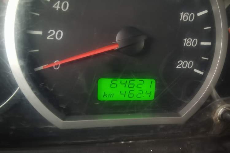 Used Wuling Hongguang 2010 1.2L Base Version China IV Standard Odometer Close Up