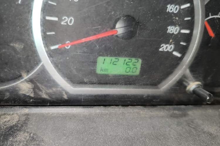 Used Wuling Hongguang 2010 1.2L Practical Version China IV Odometer Close Up