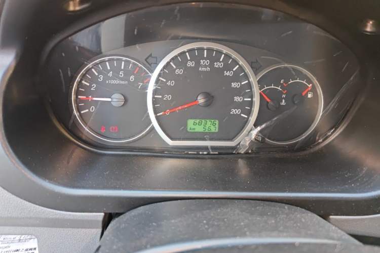 Used Wuling Hongguang 2010 1.2L Base Version China IV Standard Odometer Close Up
