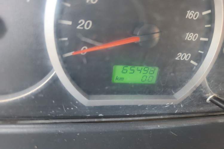 Used Wuling Hongguang 2010 1.2L Standard Version China IV Odometer Close Up