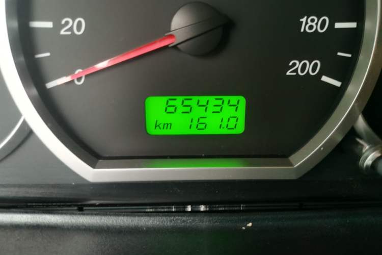 Used Wuling Hongguang 2010 1.4L Standard Version Odometer Close Up