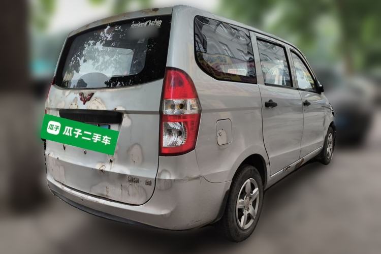 Used Wuling Hongguang 2010 1.2L Practical Version China IV Rear Right 45 Deg