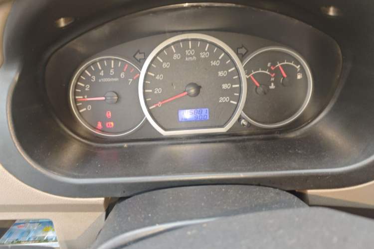 Used Wuling Hongguang 2010 1.2L Standard Version China IV Odometer Close Up
