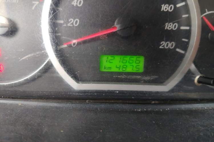 Used Wuling Hongguang 2010 1.2L Standard Version China IV Odometer Close Up