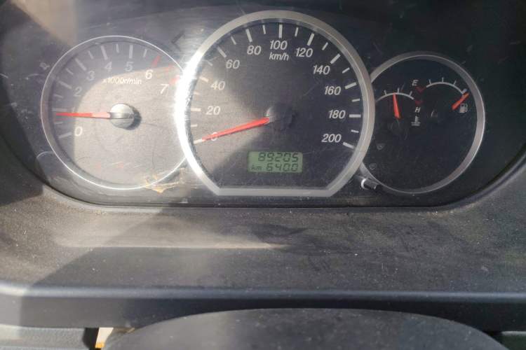 Used Wuling Hongguang 2010 1.2L Base Version China IV Standard Odometer Close Up