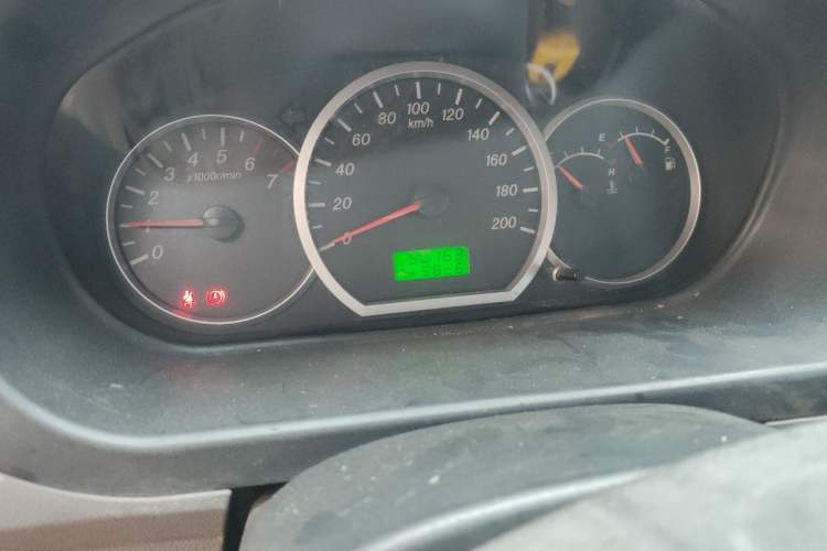 Used Wuling Hongguang 2010 1.2L Base Version China IV Standard Odometer Close Up