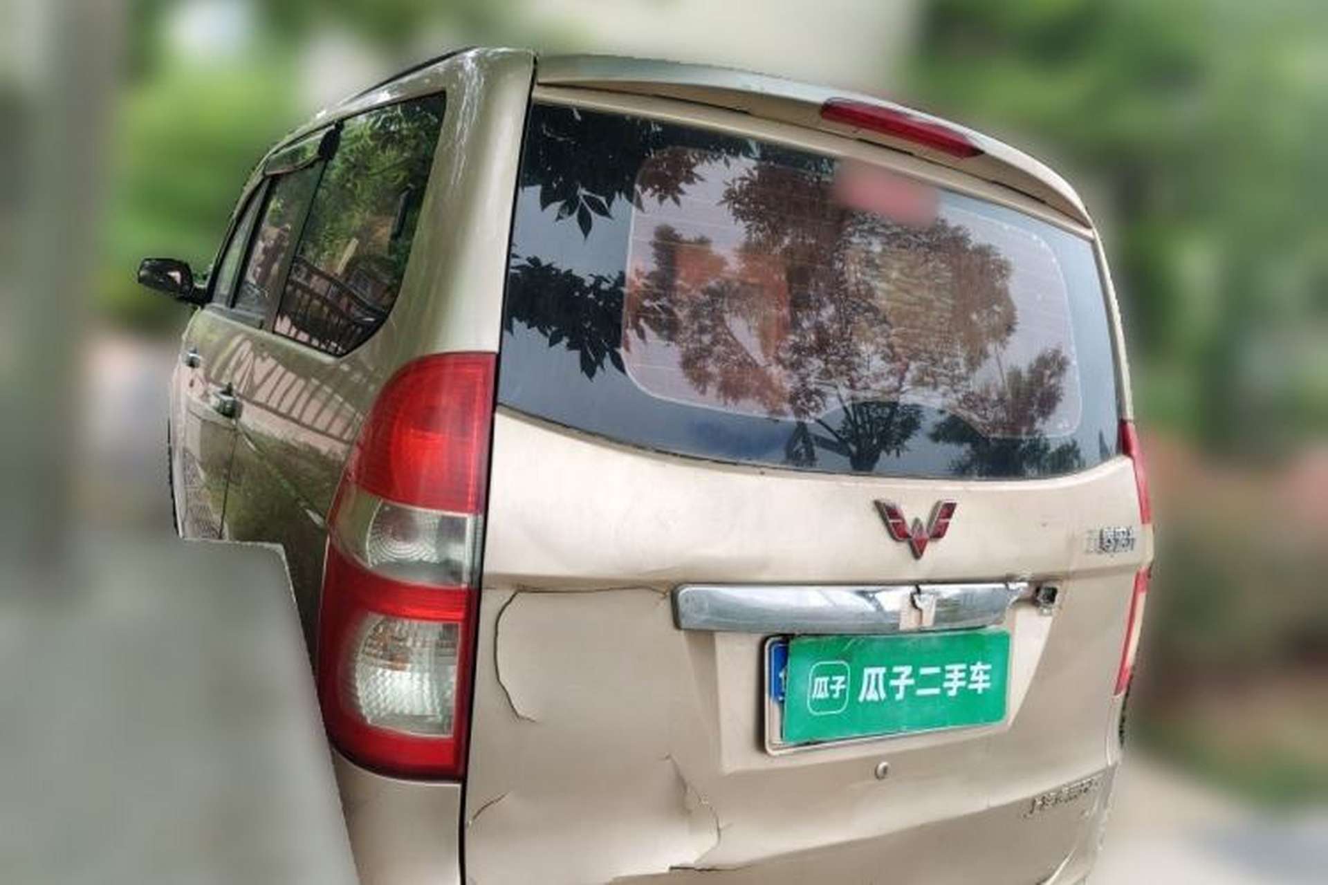 Used Wuling Hongguang 2010 1.4L Comfort Version Rear Left 45 Deg