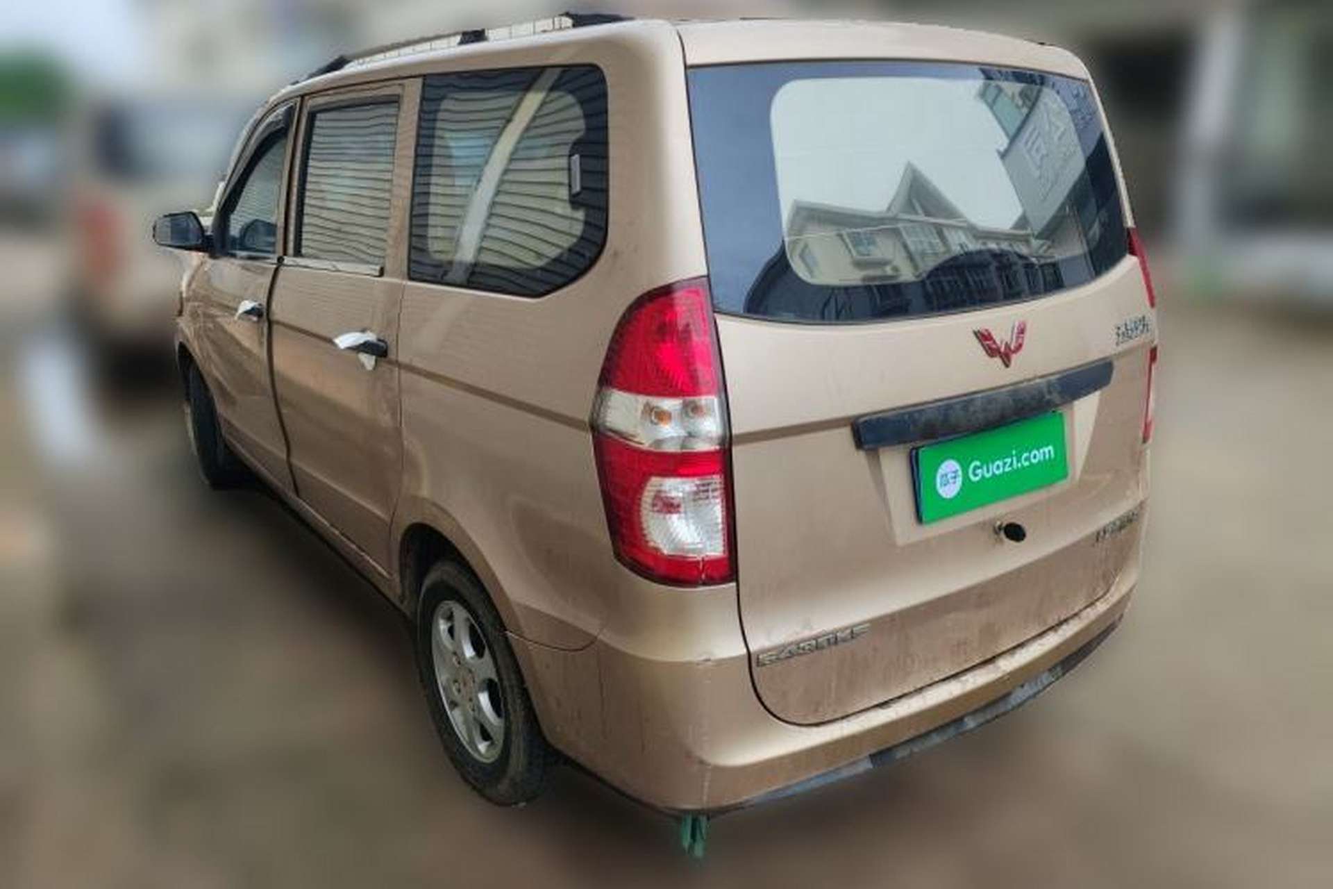 Used Wuling Hongguang 2010 1.2L Base Version China IV Standard Rear Left 45 Deg