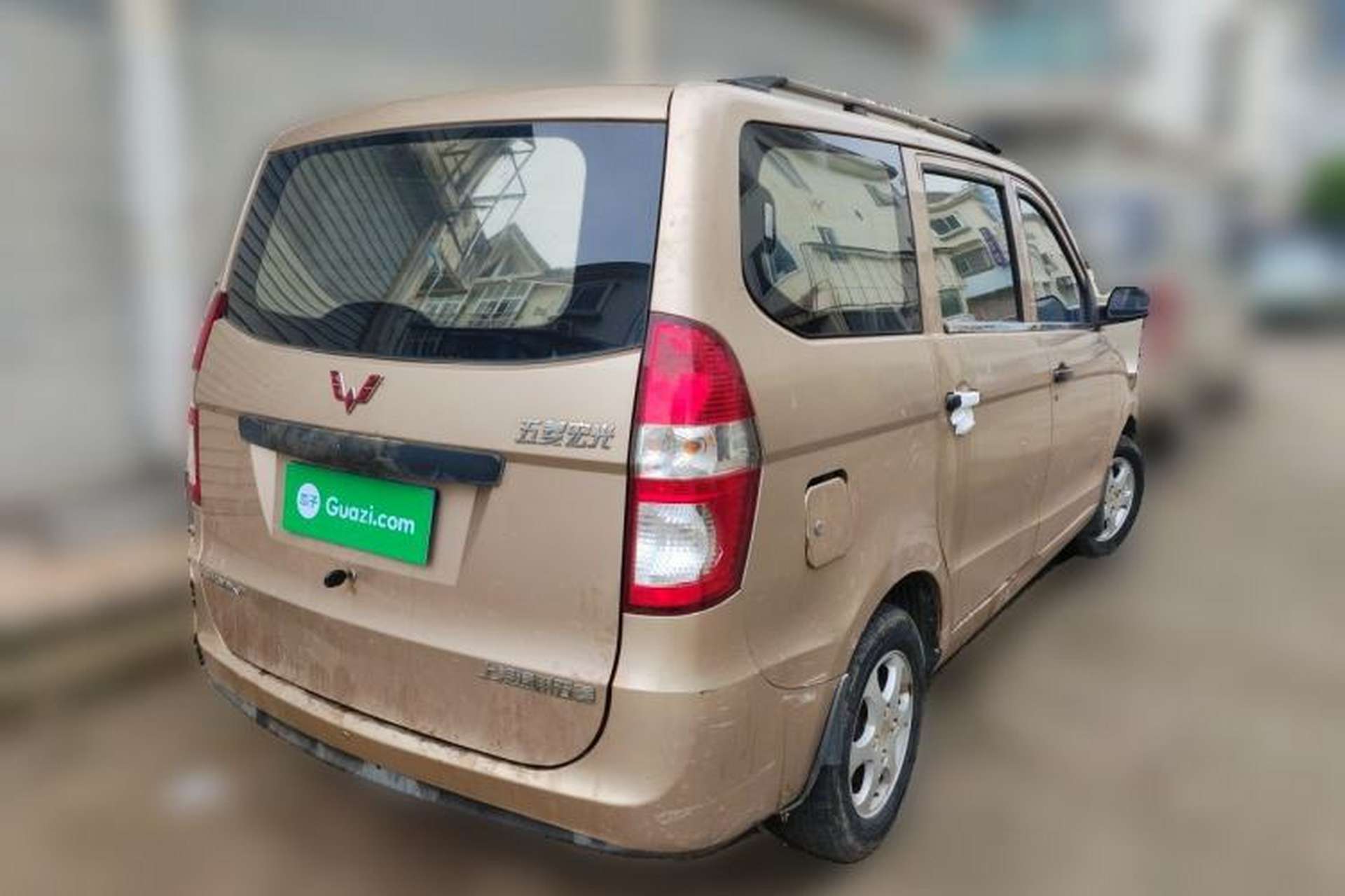 Used Wuling Hongguang 2010 1.2L Base Version China IV Standard Rear Right 45 Deg