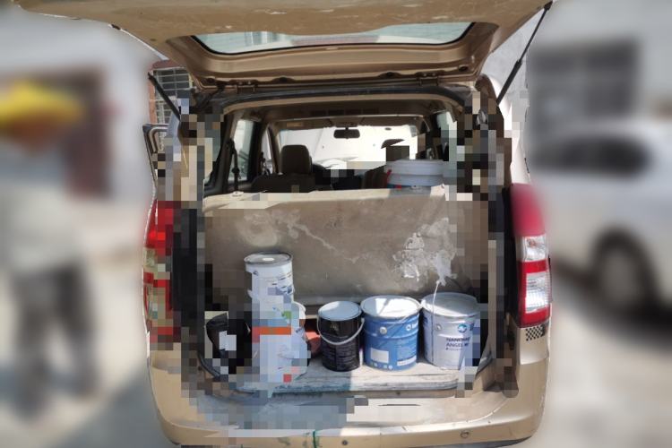 Used Wuling Hongguang 2010 1.4L Luxury Model Trunk