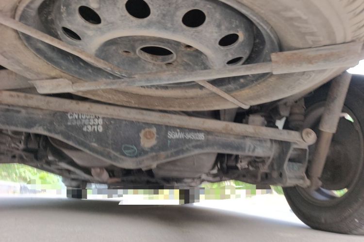 Used Wuling Hongguang 2013 1.5L Comfort Model Chassis Rear