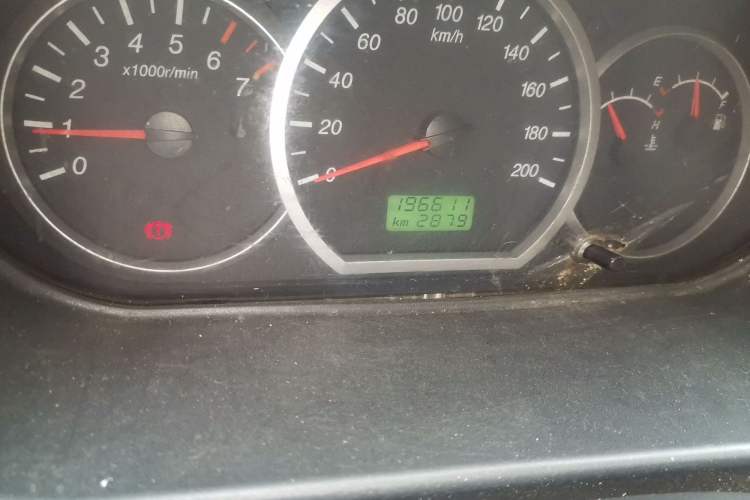 Used Wuling Hongguang 2013 1.5L Base Version Odometer Close Up