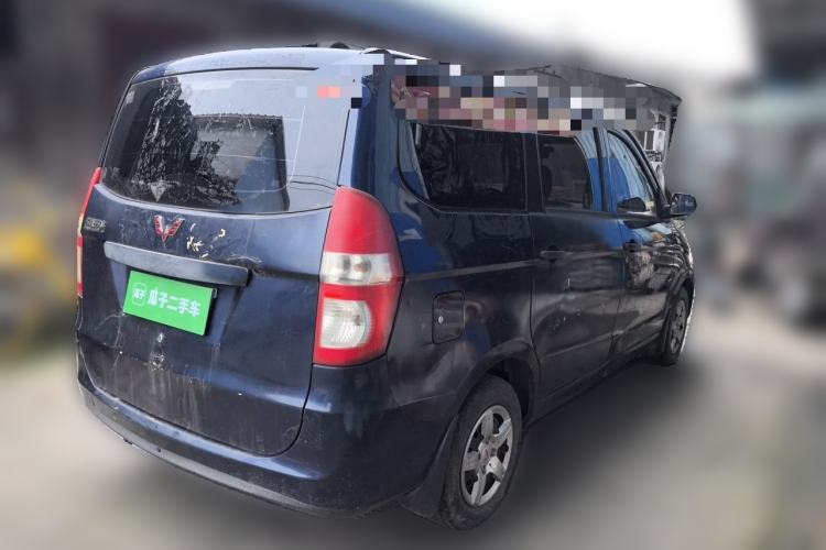 Used Wuling Hongguang 2013 1.2L S Comfort Model China IV Standard Rear Right 45 Deg