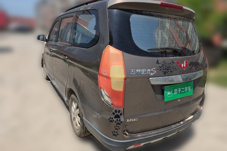 Used Wuling Hongguang 2013 1.5L S Comfort Model Rear Left 45 Deg