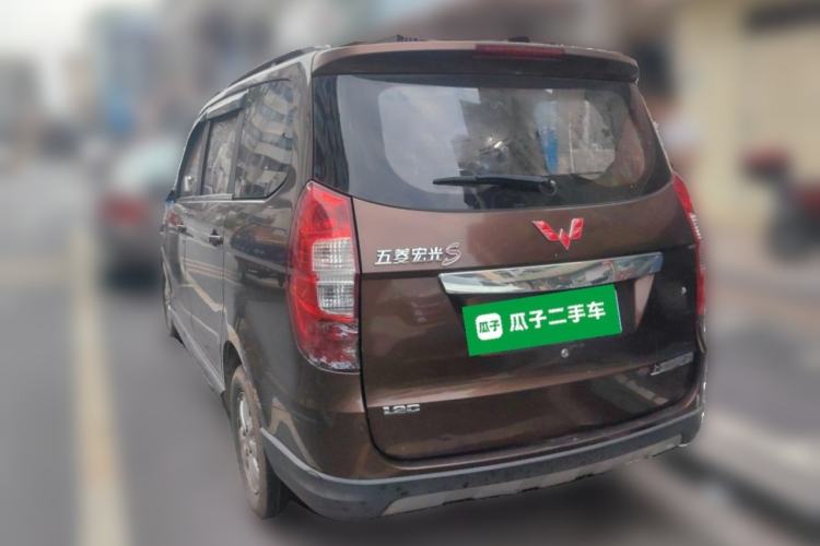 Used Wuling Hongguang 2013 1.2L S Comfort Model China IV Standard Rear Left 45 Deg