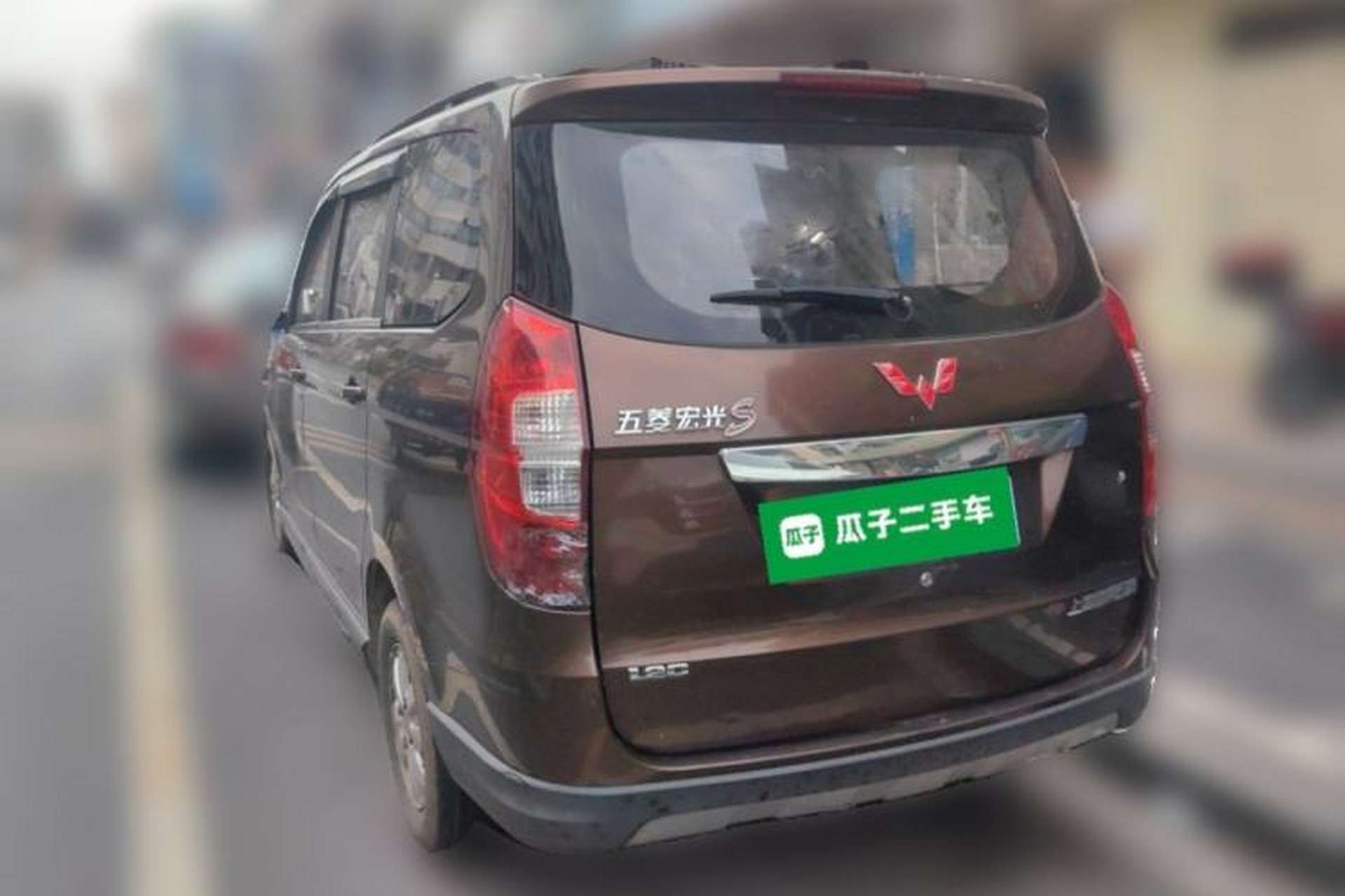 Used Wuling Hongguang 2013 1.2L S Comfort Model China IV Standard Rear Left 45 Deg