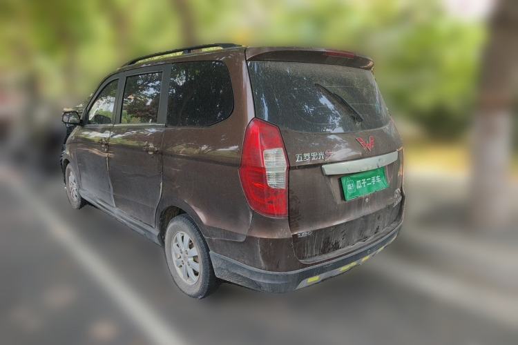 Used Wuling Hongguang 2013 1.2L S Comfort Model China IV Standard Rear Left 45 Deg