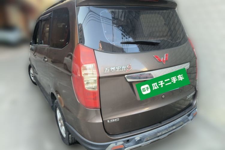 Used Wuling Hongguang 2013 1.2L S Comfort Model China IV Standard Rear Left 45 Deg