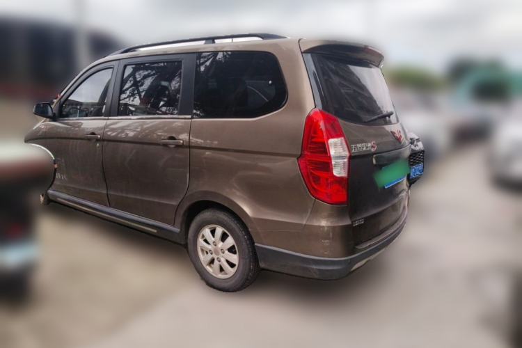 Used Wuling Hongguang 2013 1.2L S Comfort Model China IV Standard Rear Left 45 Deg